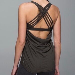 Lululemon Strappy Black Tank